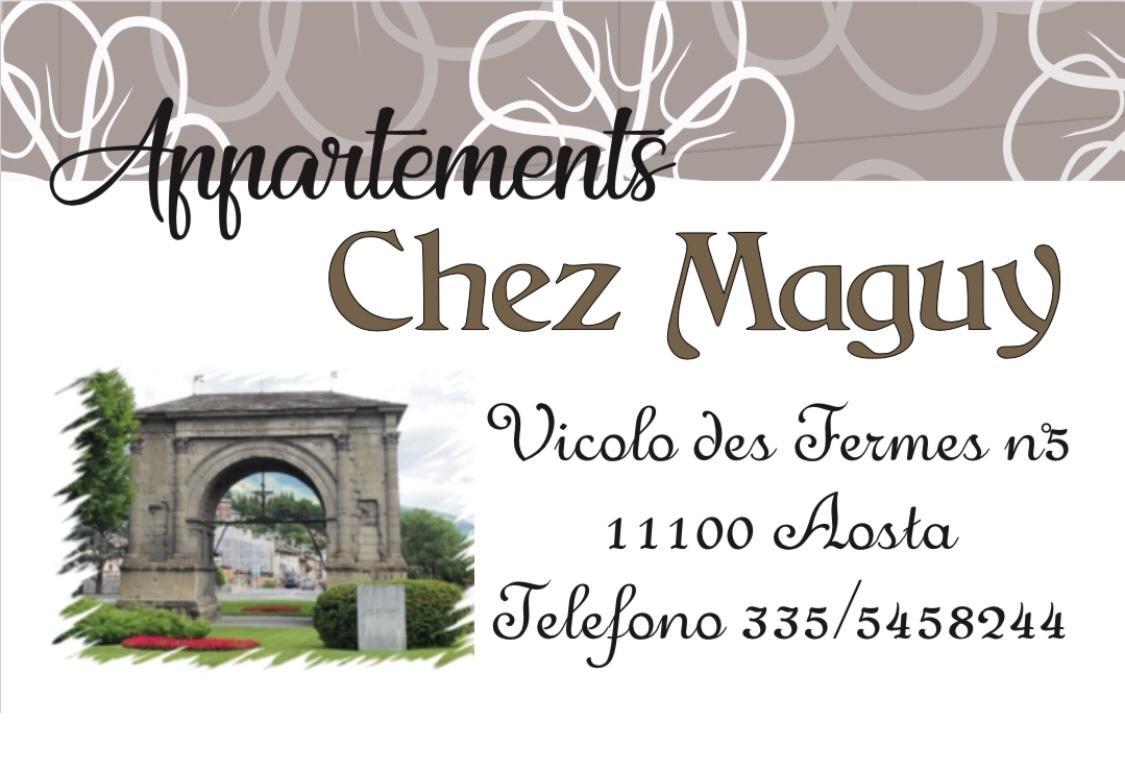 Chez Maguy Apartment อาออสตา ภายนอก รูปภาพ